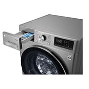 LG 10.5 kg Front Load washing Machine with AI DD? ,VCM color , WFV1114XMT