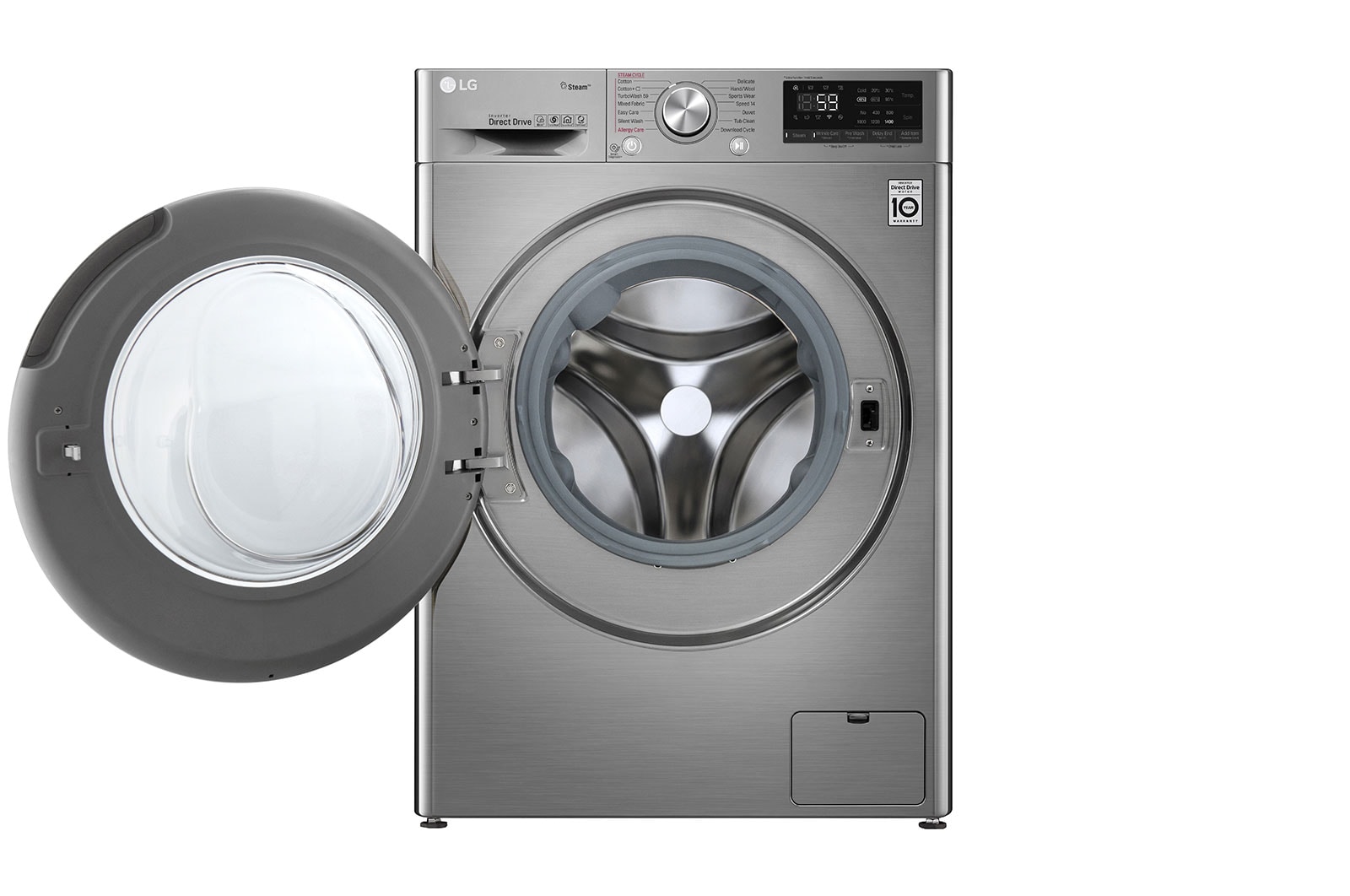 LG 10.5 kg Front Load washing Machine with AI DD? ,VCM color , WFV1114XMT