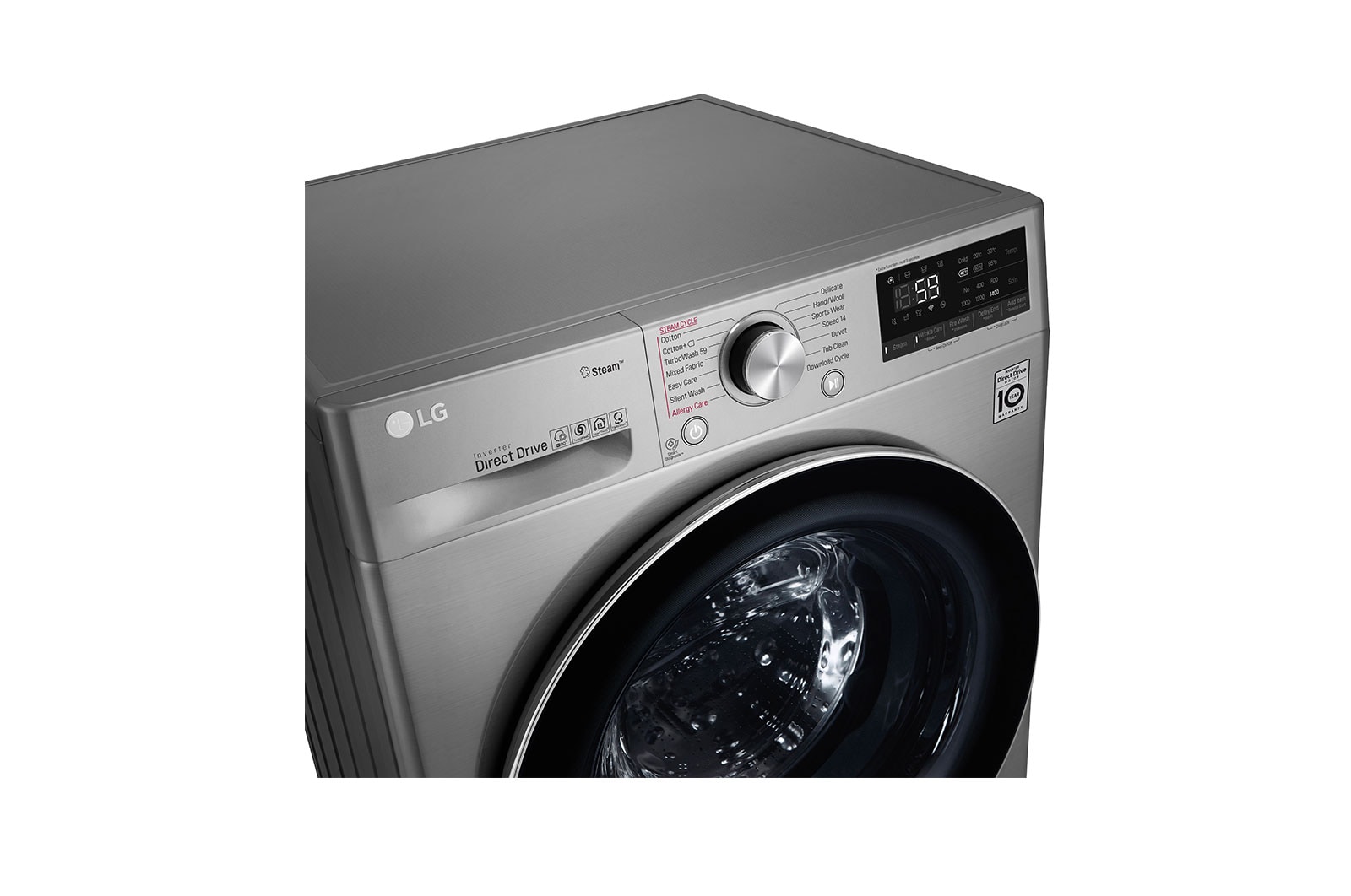 LG 10.5 kg Front Load washing Machine with AI DD? ,VCM color , WFV1114XMT