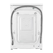 LG Capacity 12kg, Front Load, White Color, TrueSteam, 6 Motion DD, Inverter Direct Drive Motor, WFV1214WHT1
