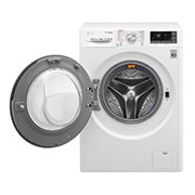 LG 8kg  Washer with 5kg Dryer Front load washing machine , Steam , Smart ThinQ (Wi –Fi), WSC0805WH