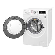 LG 8kg  Washer with 5kg Dryer Front load washing machine , Steam , Smart ThinQ (Wi –Fi), WSC0805WH