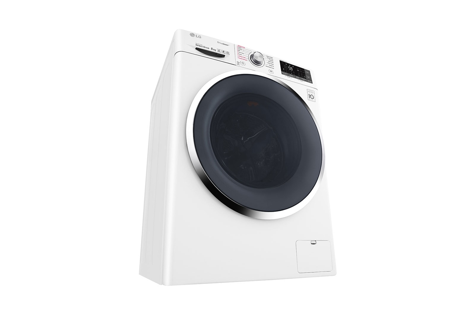 LG 8kg  Washer with 5kg Dryer Front load washing machine , Steam , Smart ThinQ (Wi –Fi), WSC0805WH