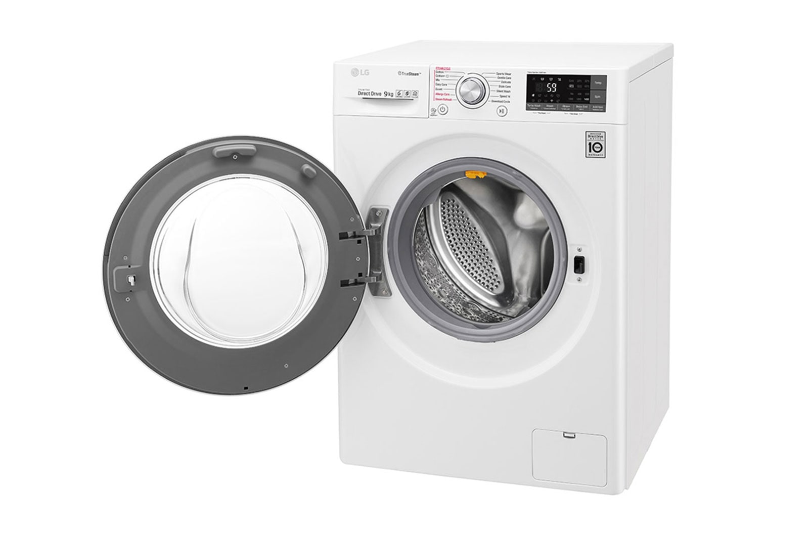 LG 9kg washer with 5kg Dryer Front load washing machine, White Color, Turbo Dry , WSC0905WHN