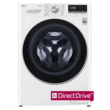 8 kg Washer with 5kg Dryer Front Load washing Machine with AI DD? (Intelligent Care with 18% More Fabric Protection) , Washer and Dryer in One, Steam,Bigger Capacity in Same Size,SmartThinQ? (Wi-Fi), 