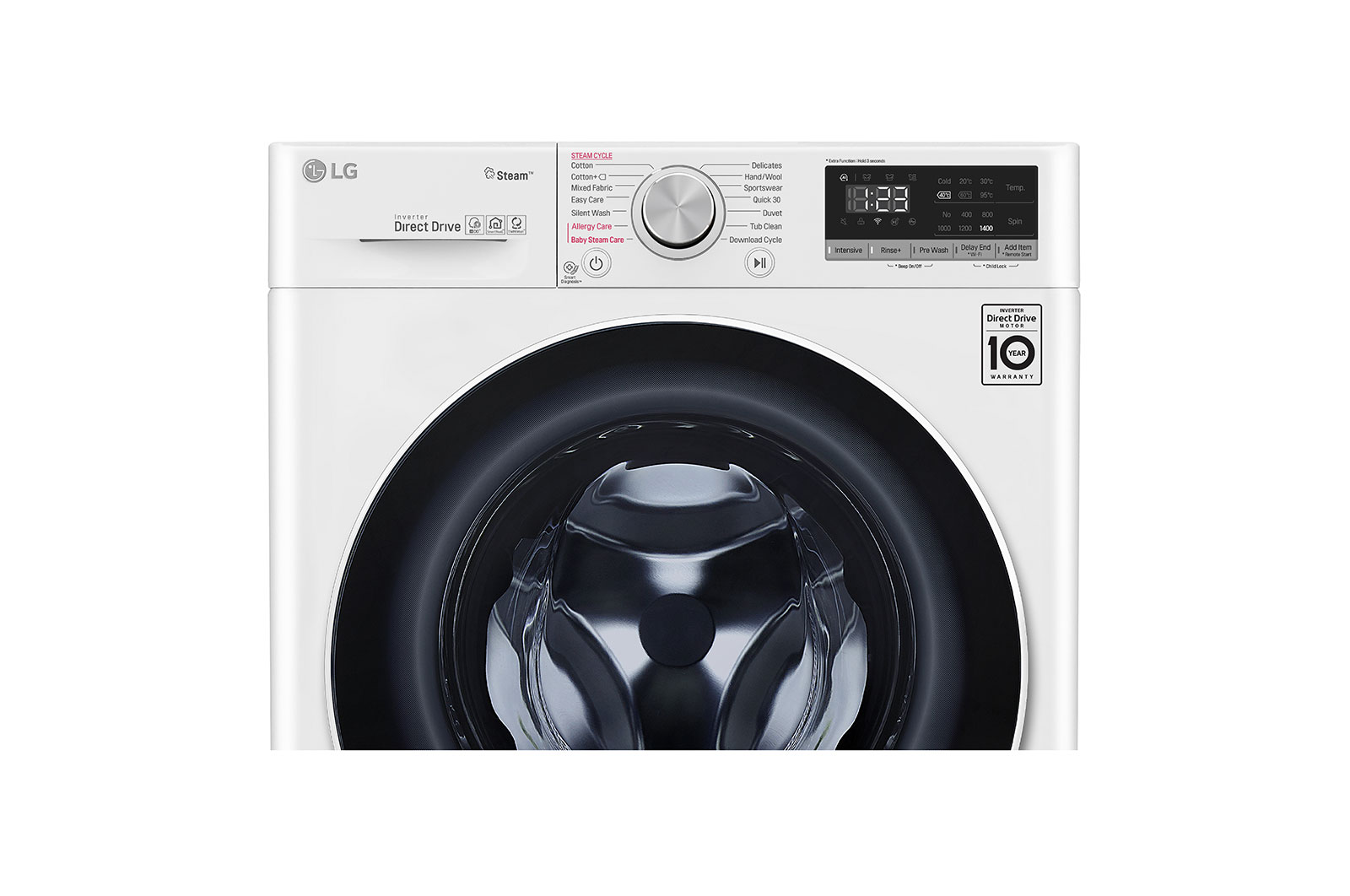 LG 9 kg with 6 kg Dryer |  Front Load | AI DD?, WSV0906WH