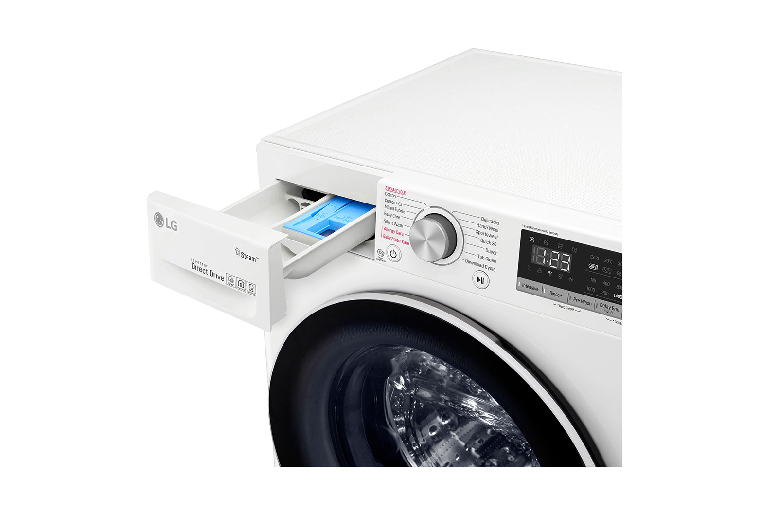 LG 9 kg with 6 kg Dryer |  Front Load | AI DD?, WSV0906WH