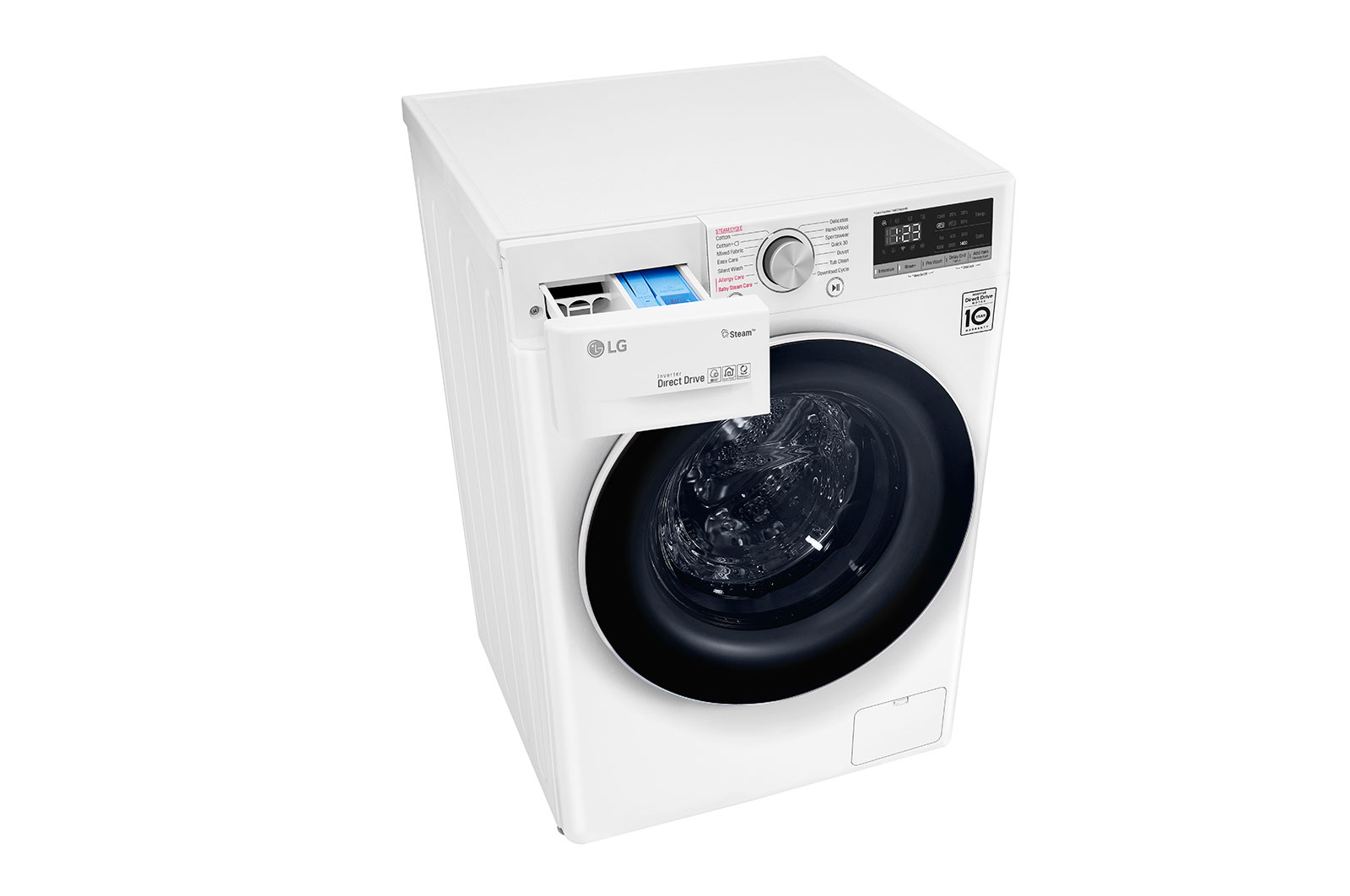 LG 9 kg with 6 kg Dryer |  Front Load | AI DD?, WSV0906WH