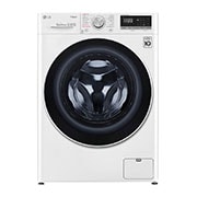 LG WSV0906WH Front-Load Combo Washer-Dryer, designed for compact spaces with powerful performance.