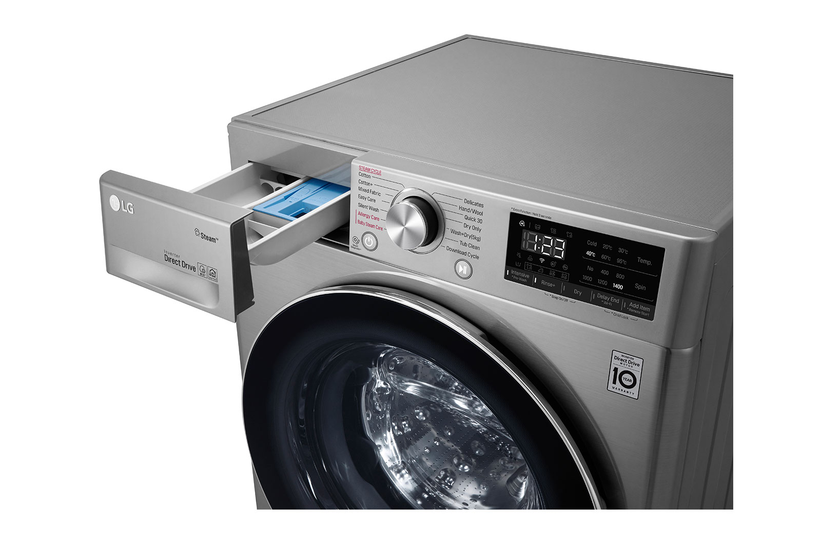 LG 9 kg Washer with 6 kg Dryer | Front Load | with AI DD?, WSV0906XM