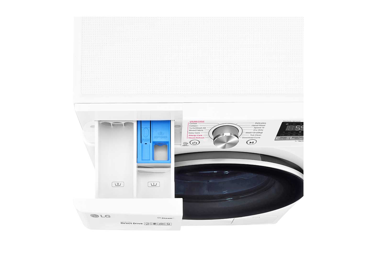 LG 10.5 kg Washer with 7 kg Dryer | Front Load | with AI DD? , WSV1107WHT