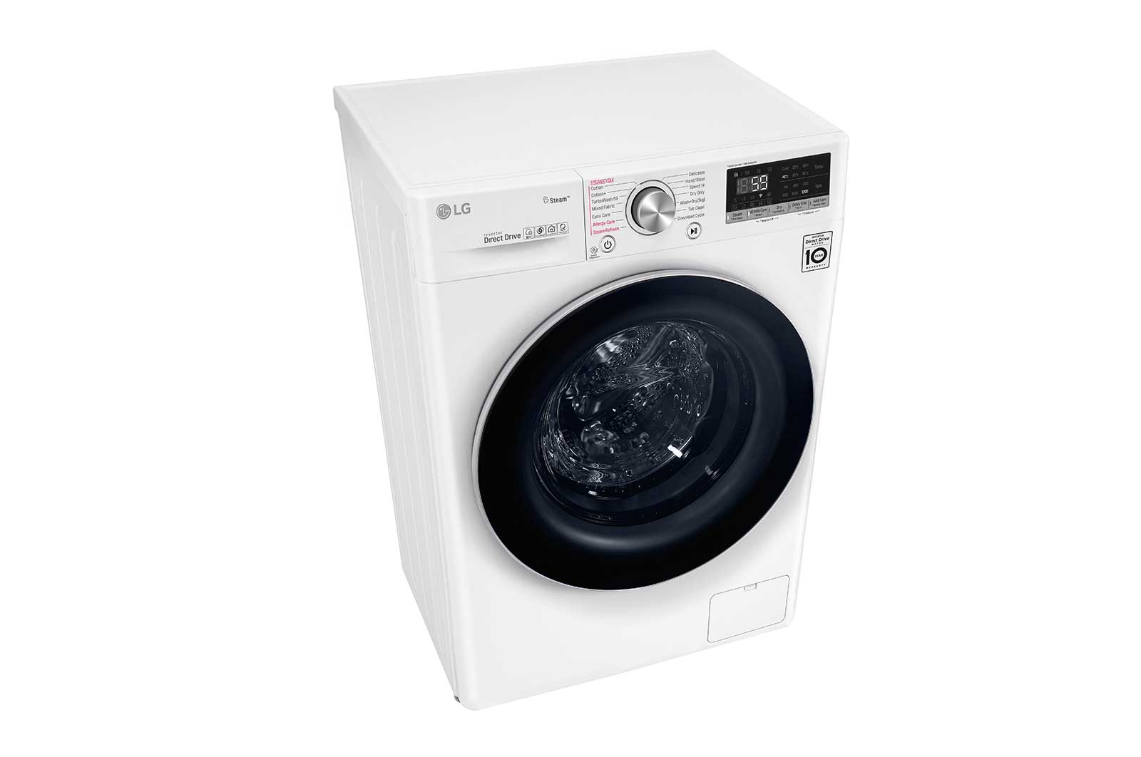 LG 10.5 kg Washer with 7 kg Dryer | Front Load | with AI DD? , WSV1107WHT