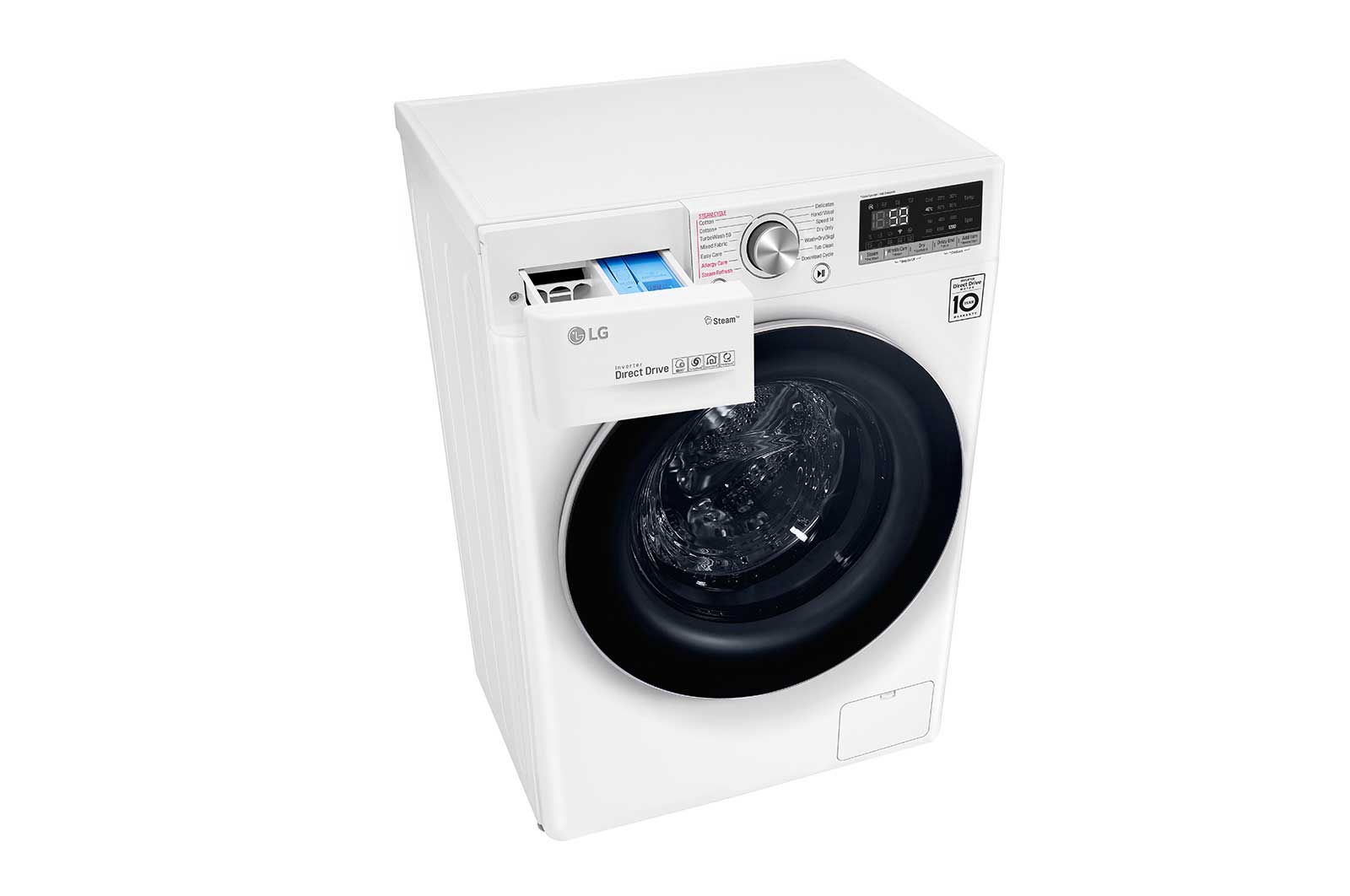LG 10.5 kg Washer with 7 kg Dryer | Front Load | with AI DD? , WSV1107WHT