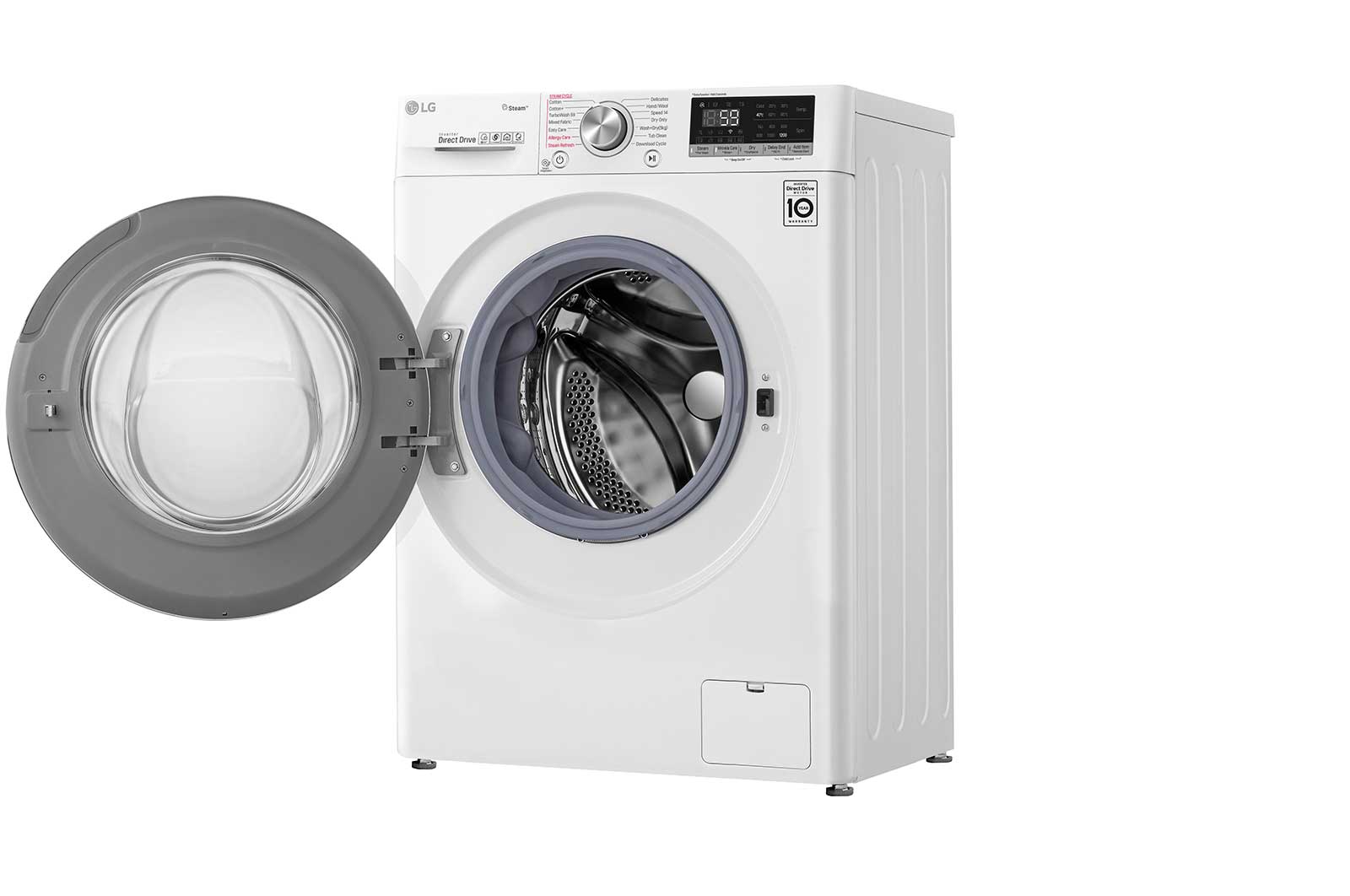 LG 10.5 kg Washer with 7 kg Dryer | Front Load | with AI DD? , WSV1107WHT
