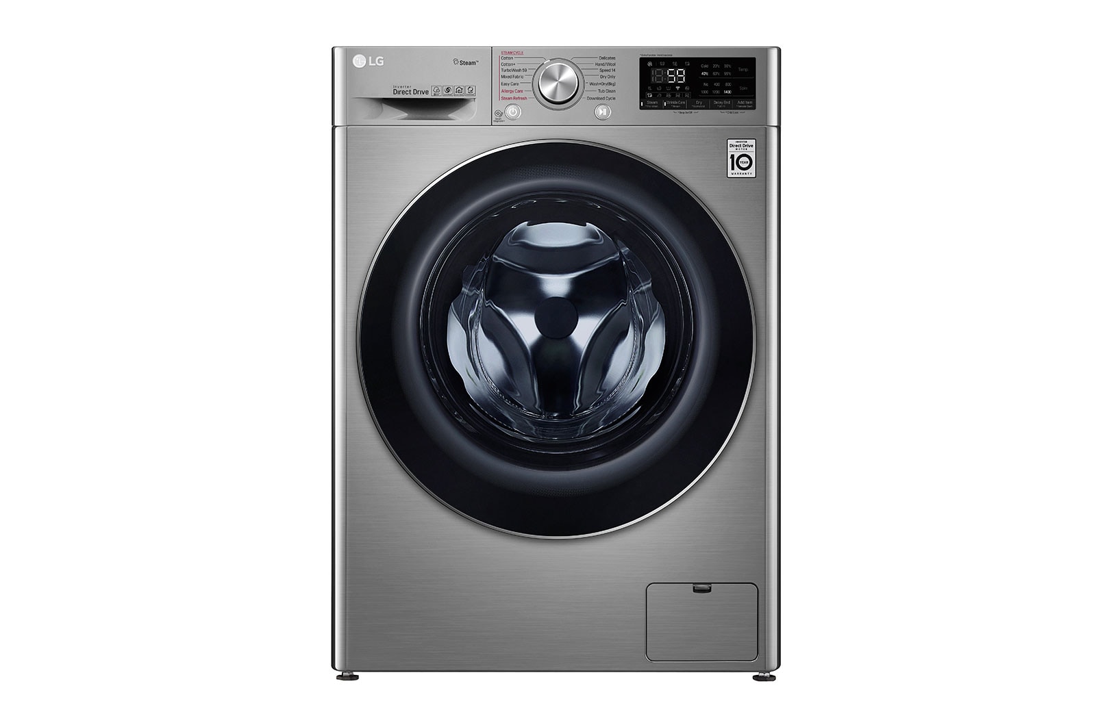 LG WSV1107XMT Front-Load Combo Washer-Dryer, delivering high-performance laundry care in a single machine.
