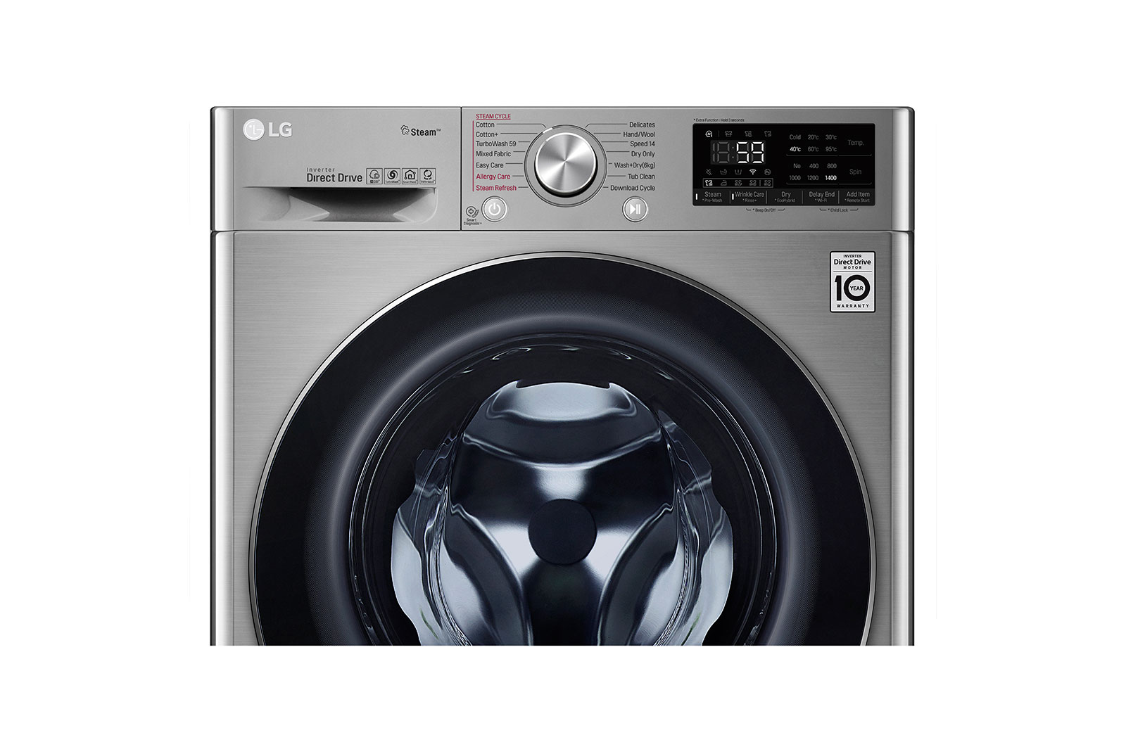 LG 10.5 kg Washer with 7 kg Dryer | Front Load | with AI DD? , WSV1107XMT