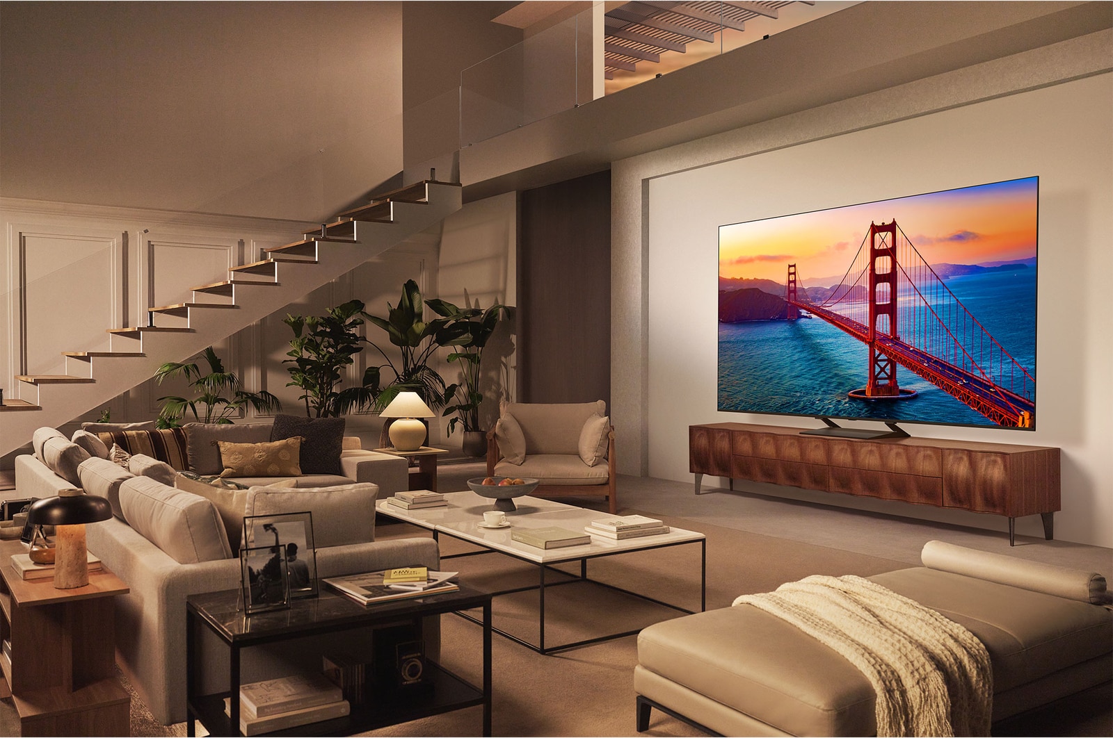 LG 86-tums LG QNED evo AI QNED85 MiniLED 4K Smart TV 2025, 86QNED85A6C
