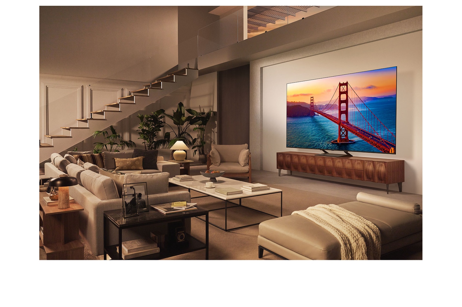 LG 86-tums LG QNED evo AI QNED93 MiniLED 4K Smart TV 2025, 85QNED93A6A