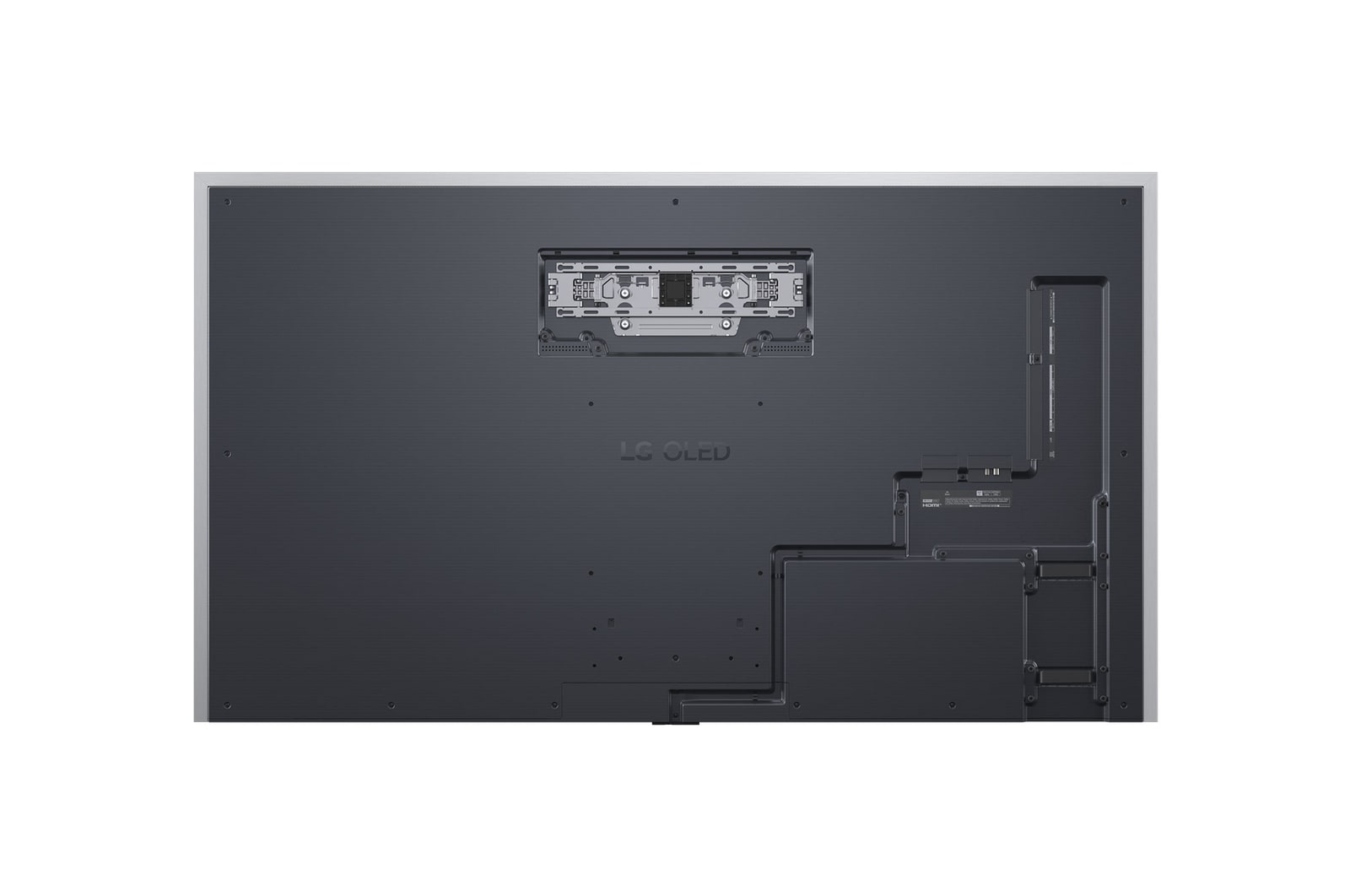 N?rbild av en LG OLED TV-sk?rm som visar hur AI Search fungerar. Ett litet chattf?nster ?r ?ppet som visar hur anv?ndaren fr?gade efter vilka sportspel som ?r tillg?ngliga. AI Search svarar via chatt och genom att visa miniatyrer av tillg?ngligt inneh?ll. En uppmaning att fr?ga Microsoft Copilot visas ocks?. 