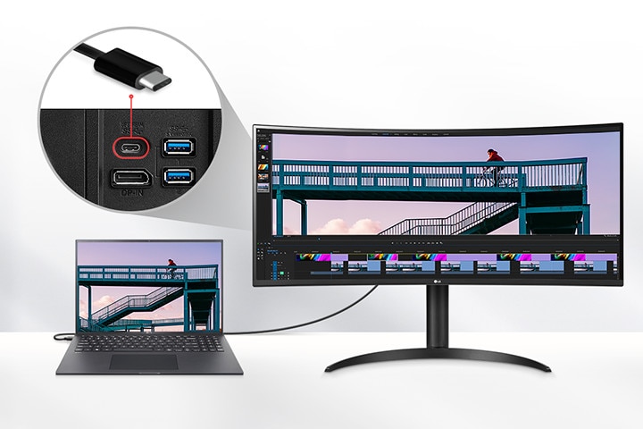 Enkel kontroll och anslutning via USB Type-C? portar.	