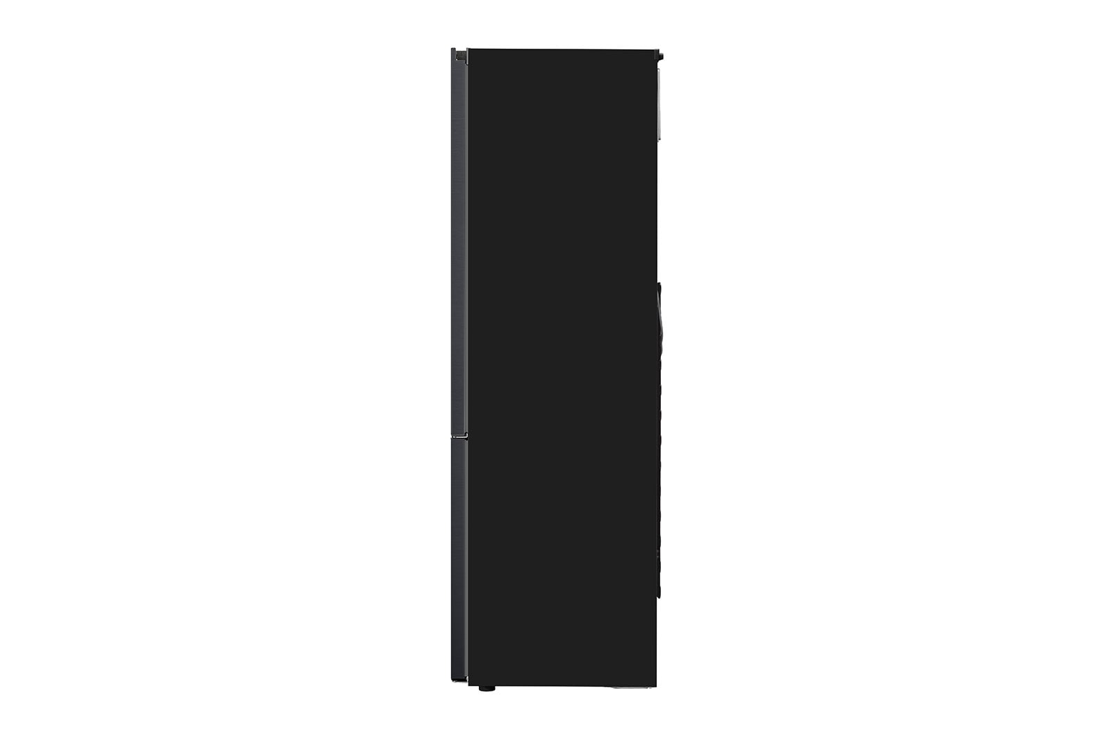 LG 2.03M 384L Kombinerad kyl/frys(Matte Black Stainless Steel) - Energiklass D, Nature Fresh, Door Cooling+? och Smart Diagnosis?, GBB62MCGGN