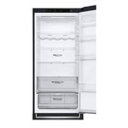 LG 2.03M 384L Kombinerad kyl/frys(Matte Black Stainless Steel) - Energiklass D, Nature Fresh, Door Cooling+? och Smart Diagnosis?, GBB62MCGGN