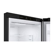 LG 2.03M 384L Kombinerad kyl/frys(Matte Black Stainless Steel) - Energiklass D, Nature Fresh, Door Cooling+? och Smart Diagnosis?, GBB62MCGGN