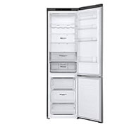 LG 2.03M 384L Kombinerad kyl/frys(Shiny Steel) - Energiklass D, Door Cooling?, GBB62PZGGN