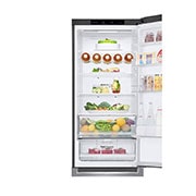 LG 2.03M 384L Kombinerad kyl/frys(Shiny Steel) - Energiklass D, Door Cooling?, GBB62PZGGN
