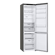 LG 2.03M 384L Kombinerad kyl/frys(Shiny Steel) - Energiklass D, Door Cooling?, GBB62PZGGN