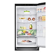 LG 1.86M 341L Kombinerad kyl/frys(Matte Black) - Energiklass D, Door Cooling?, GBB71MCEGN