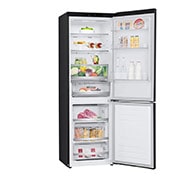 LG 1.86M 341L Kombinerad kyl/frys(Matte Black) - Energiklass D, Door Cooling?, GBB71MCEGN