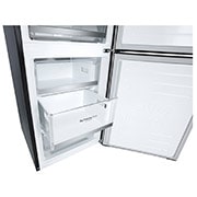LG 1.86M 341L Kombinerad kyl/frys(Matte Black) - Energiklass D, Door Cooling?, GBB71MCEGN