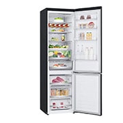 LG 2.03M 384L Kombinerad kyl/frys(Matte Black) - Energiklass B, Door Cooling? och Smart Diagnosis? med Wi-Fi, GBB92MCABP