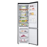 LG 2.03M 384L Kombinerad kyl/frys(Matte Black) - Energiklass B, Door Cooling? och Smart Diagnosis? med Wi-Fi, GBB92MCABP