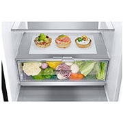 LG 2.03M 384L Kombinerad kyl/frys(Matte Black) - Energiklass B, Door Cooling? och Smart Diagnosis? med Wi-Fi, GBB92MCABP