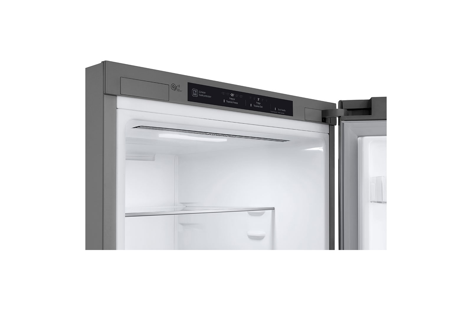 LG 2.03M 384L Kombinerad kyl/frys(Noble Steel) - Energiklass A, Door Cooling? och Smart Diagnosis?, GBB92STBAP
