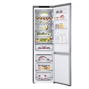 LG 2.03M 384L Kombinerad kyl/frys(Noble Steel) - Energiklass A, Door Cooling? och Smart Diagnosis?, GBB92STBAP