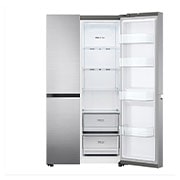 LG 655L Side by Side (Shiny Steel), Energiklass, F , Smart Diagnosis?, GSBV70PZTM
