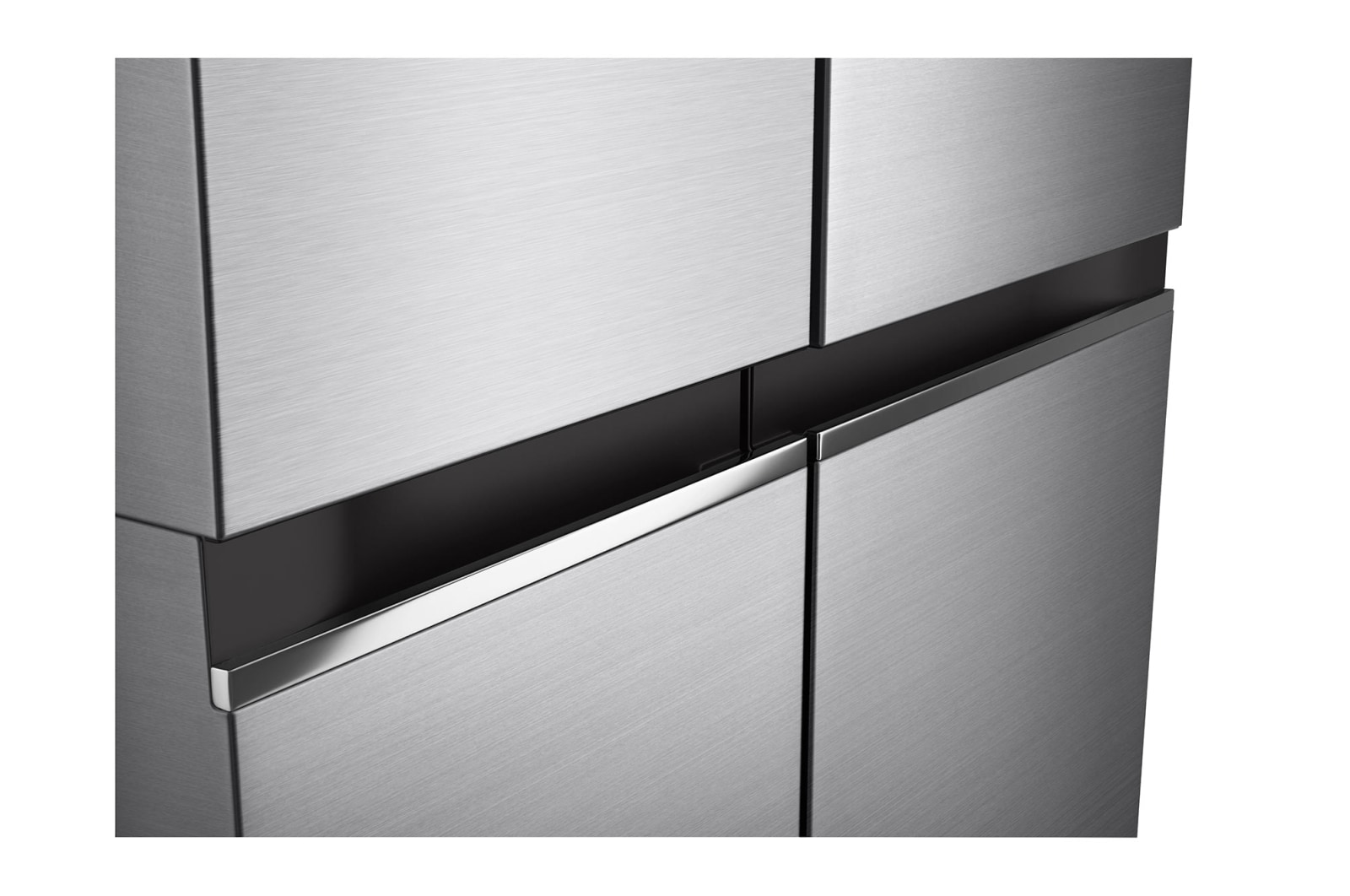 LG 655L Side by Side (Shiny Steel), Energiklass, F , Smart Diagnosis?, GSBV70PZTM