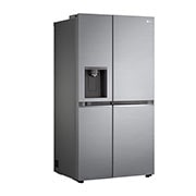 LG 635L Side by Side (Shiny Steel, Is- & vattendispenser, Energiklass D, Vatten/is via r?ranslutning, Smart Diagnosis? med Wi-Fi, GSLV70PZTD