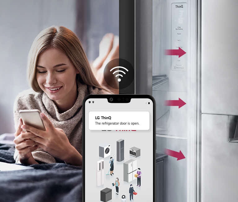Anslut till LG ThinQ? -appen