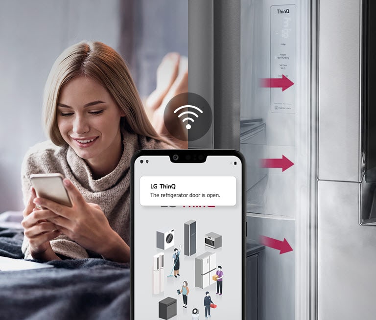 Anslut till LG ThinQ? -appen