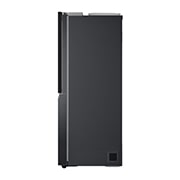 LG 635L InstaView Door in Door? Side by Side (Matte Black Steel), Energiklass E, Vatten/is via r?ranslutning, Smart Diagnosis? med Wi-Fi, GSXV90MCAE