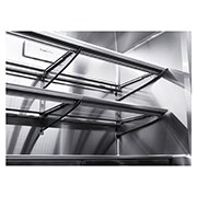 LG SIGNATURE - 643L InstaView Door in Door? French Door (Noble Steel) Energiklass F, Vatten/is via r?ranslutning, Smart Diagnosis? med Wi-Fi, LSR100