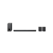 Sedd framifr?n med subwoofer och bakre h?gtalare