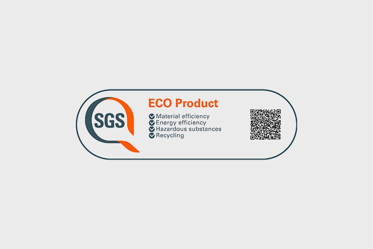 Logotyp f?r SGS ECO PRODUCT