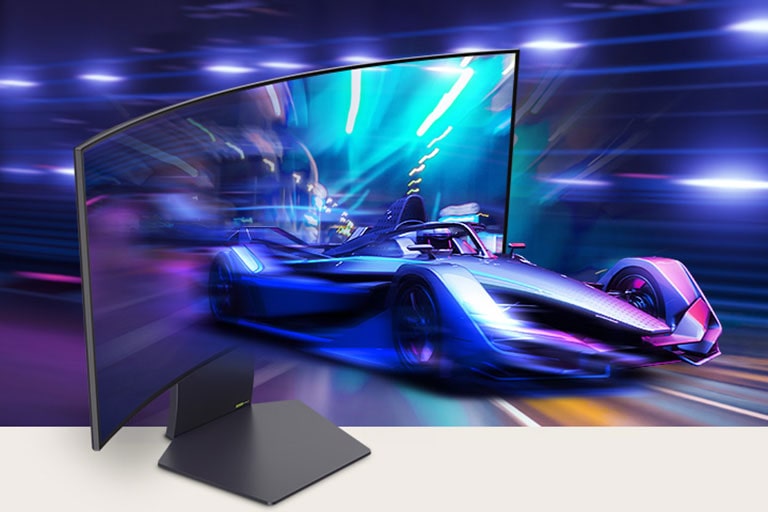 OLED-sk?rm @ 240 Hz, 0,03 ms (GtG).
