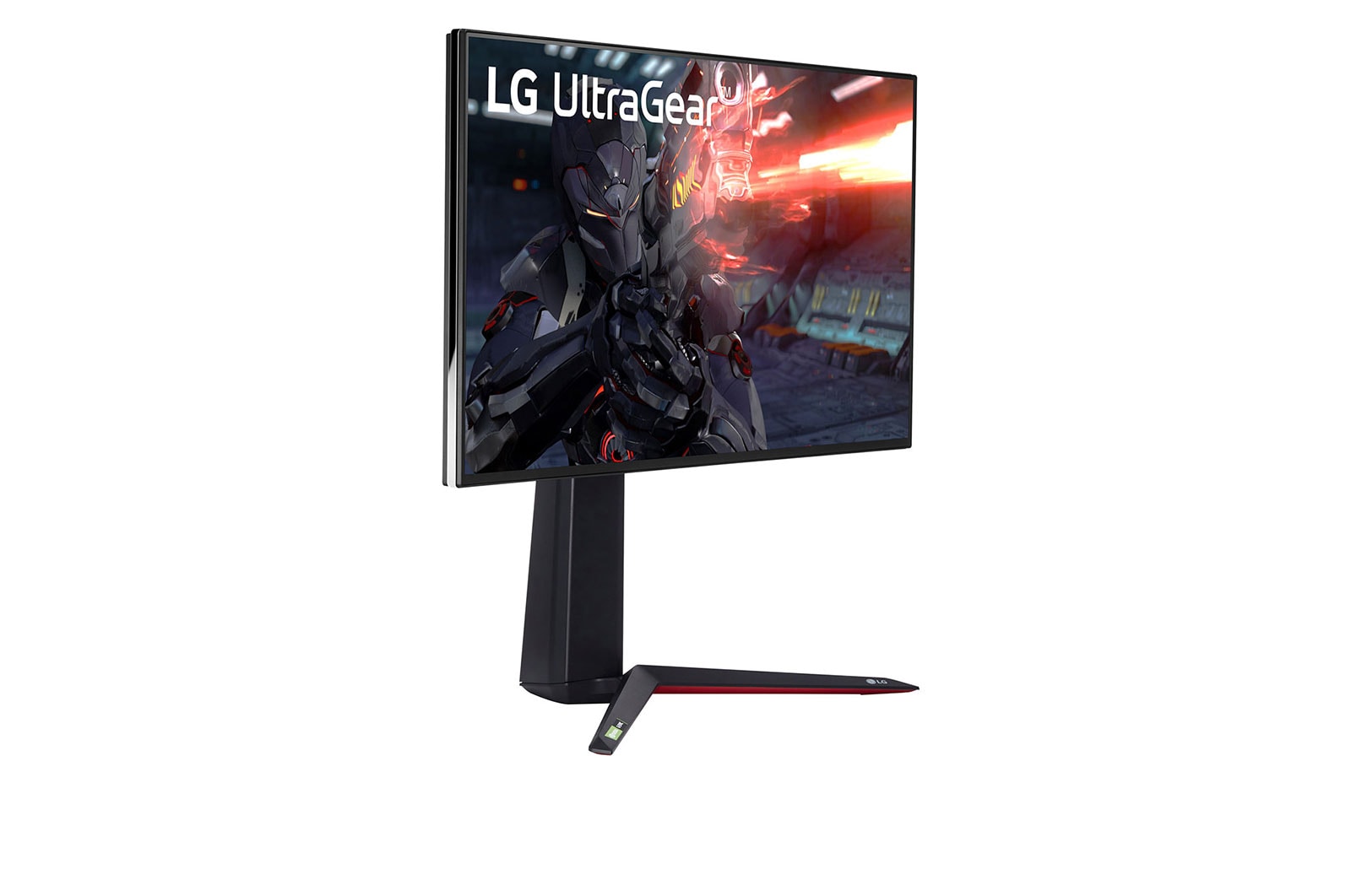 LG 27" UHD 4K UltraGear? Nano IPS 1ms (GtG) spelmonitor med VESA DSC, 27GN950-B