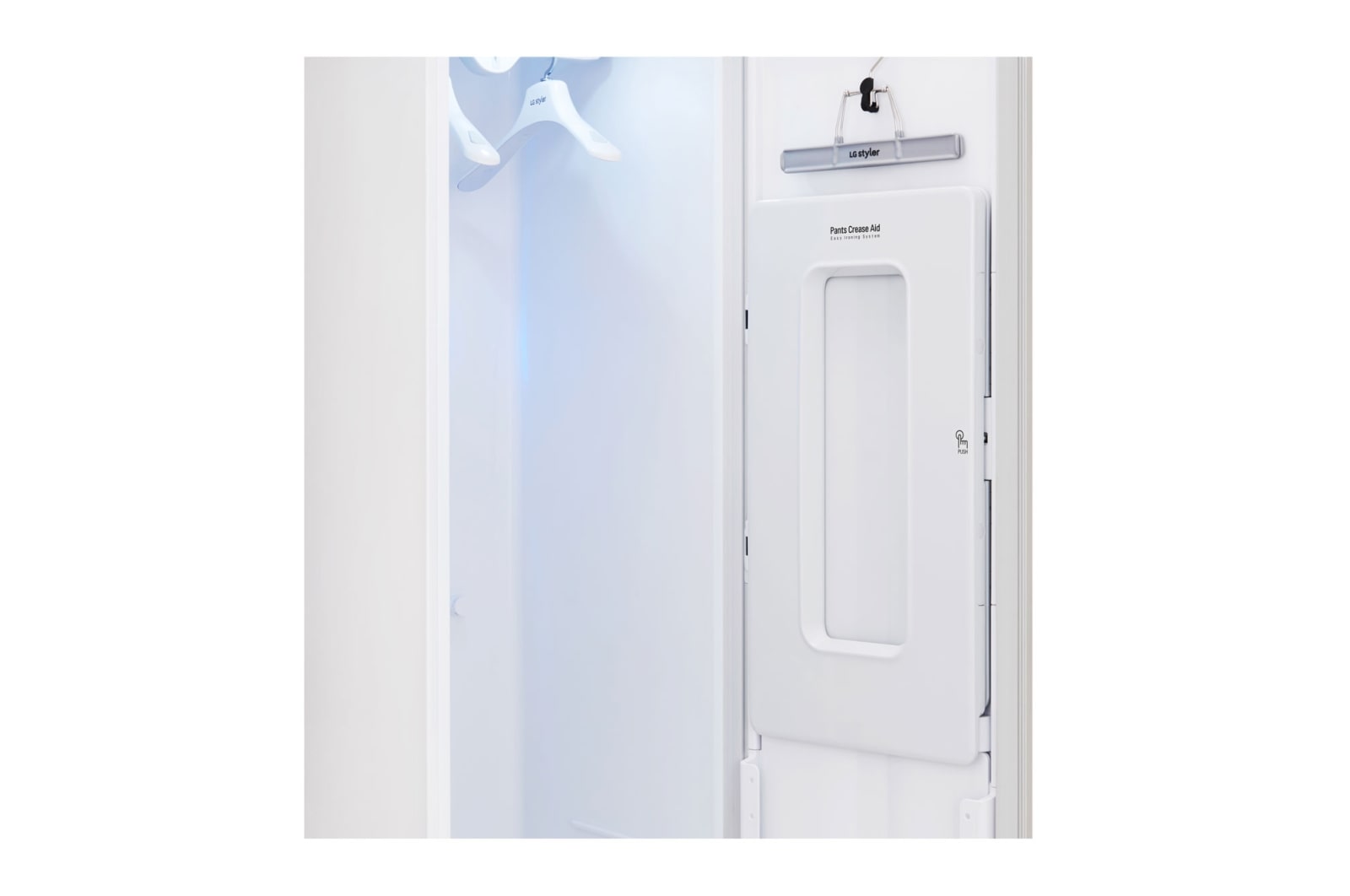 LG 5.2kg LG Styler med spegelglas, TrueSteam? och Wi-Fi, S3MFC
